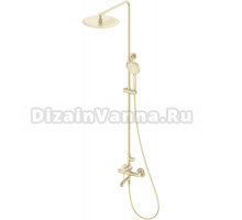 Душевая стойка Wonzon & Woghand WW-88047073-BG брашированное золото