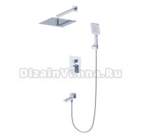 Душевой комплект Wonzon & Woghand WW-88087068-CR С ВНУТРЕННЕЙ ЧАСТЬЮ, хром