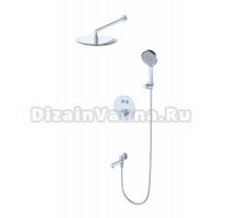 Душевой комплект Wonzon & Woghand WW-88929010-CR С ВНУТРЕННЕЙ ЧАСТЬЮ, хром