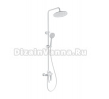 Душевая стойка Wonzon & Woghand WW-B2168-A-MW матовая белая