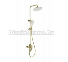 Душевая стойка Wonzon & Woghand WW-B2168-A-BG брашированное золото