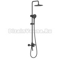 Душевая стойка Wonzon & Woghand WW-N3S962-MB матовая черная