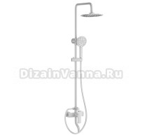 Душевая стойка Wonzon & Woghand WW-AE3354-MW матовая белая