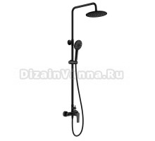 Душевая стойка Wonzon & Woghand WW-A30103-MB матовая черная