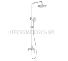 Душевая стойка Wonzon & Woghand WW-A30103-MW матовая белая