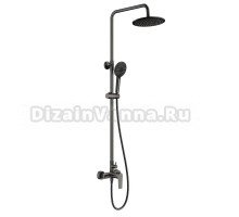 Душевая стойка Wonzon & Woghand WW-A30103-BGG темный графит