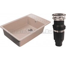 Комплект Мойка GranFest Quarz Z 51 песок + Измельчитель Bone Crusher BC 610-AS