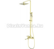 Душевая стойка Wonzon & Woghand WW-88739003-BG брашированное золото