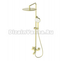 Душевая стойка Wonzon & Woghand WW-88739010-BG брашированное золото