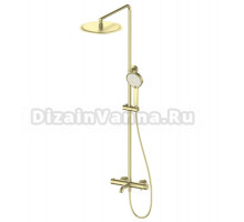 Душевая стойка Wonzon & Woghand WW-88739017-BG брашированное золото