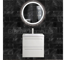 Мебель для ванной комнаты Art&Max Platino 60 подвесная, белый глянец, под раковину AM7117-60