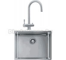 Комплект Мойка Franke Box BXX 210-54 нержавеющая сталь + Смеситель Eos Clear Water нержавеющая сталь