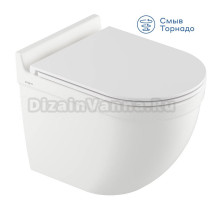 Унитаз подвесной Pragma Pelao 901855.PEL1.GWWT.004-2 безободковый, с микролифтом