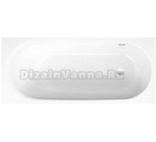 Стальная ванна Bette BetteComodo 1640-000 PLUS 170x75 см, встраиваемая, белая, с самоочищающимся покрытием, с шумоизоляцией