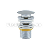 Донный клапан для раковины Wonzon & Woghand WW-88SS01-CR хром