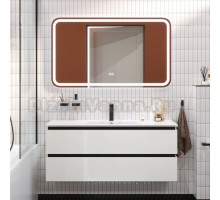 Мебель для ванной комнаты Cezares Plane 120 bianco lucido, раковина Cezares CZR-8002-120