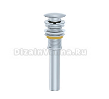 Донный клапан для раковины Wonzon & Woghand WW-88SS04-CR хром