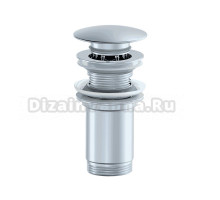 Донный клапан для раковины Wonzon & Woghand WW-88SS09-CR хром
