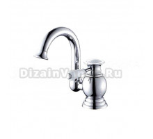 Смеситель для раковины Potato 17 P1017 хром, белый