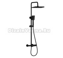 Душевая стойка Wonzon & Woghand WW-AE33110-MB матовая черная