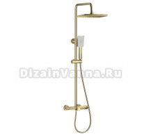 Душевая стойка Wonzon & Woghand WW-AE33110-BG брашированное золото