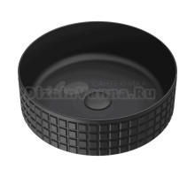 Накладная раковина Omoikiri Akira 40 BL, черная