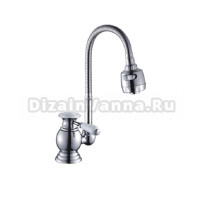 Смеситель для кухни Potato 17 P5817 хром, белый