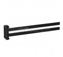 Полотенцедержатель Wonzon & Woghand WW-9131-BL черный матовый
