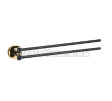 Полотенцедержатель Wonzon & Woghand WW-9231 черный, золото