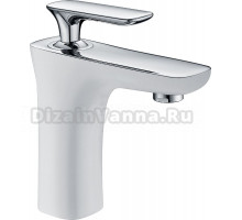 Смеситель для раковины AltroBagno Aperto 0109 Bi Cr белый, хром