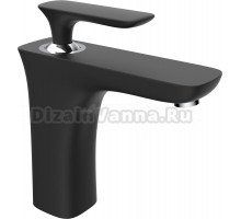 Смеситель для раковины AltroBagno Aperto 0120 NeOp матовый черный