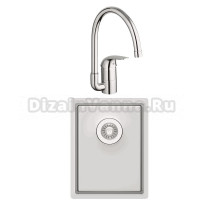 Комплект Мойка Florentina Оптима OHM.300.400 + Смеситель Grohe Euroeco 32752000
