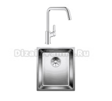 Комплект Мойка Blanco Andano 340-U + Смеситель Grohe Eurosmart 30567000