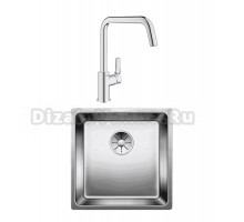 Комплект Мойка Blanco Andano 400-IF + Смеситель Grohe Eurosmart 30567000