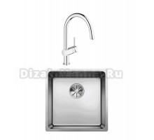 Комплект Мойка Blanco Andano 400-U + Смеситель Grohe Minta 3291800E хром