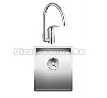 Комплект Мойка Blanco Claron 340-IF + Смеситель Grohe Euroeco 32752000