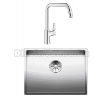 Комплект Мойка Blanco Claron 550-U + Смеситель Grohe Eurosmart 30567000
