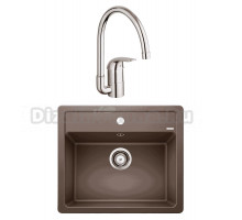Комплект Мойка Blanco Legra 6 кофе + Смеситель Grohe Euroeco 32752000