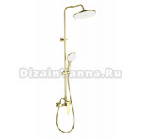 Душевая стойка Wonzon & Woghand WW-B3200-BG брашированное золото