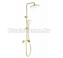 Душевая стойка Wonzon & Woghand WW-B3517-BG брашированное золото
