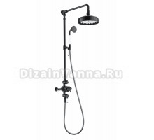 Душевая стойка Wonzon & Woghand WW-B3041-MB матовая черная