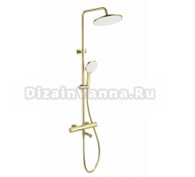 Душевая стойка Wonzon & Woghand WW-B3069-BG брашированное золото