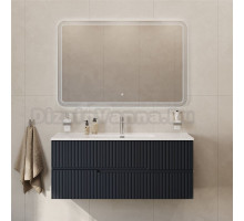 Мебель для ванной комнаты Cezares Duet 120 grafito, раковина Cezares CZR-8095-120