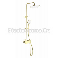 Душевая стойка Wonzon & Woghand WW-B3110-BG брашированное золото