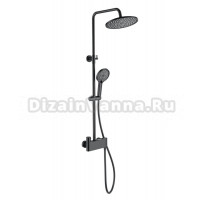 Душевая стойка Wonzon & Woghand WW-B3110-MB матовая черная
