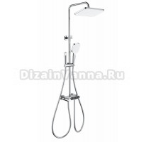 Душевая стойка Wonzon & Woghand WW-B3112-CR с гигиеническим душем, хром