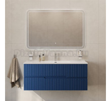 Мебель для ванной комнаты Cezares Duet 120 sapfiro, раковина Cezares CZR-8095-120