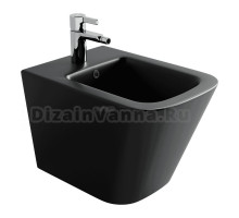 Биде подвесное Ceramicanova Union CN4010MB черное матовое