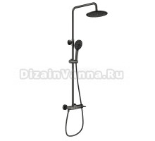 Душевая стойка Wonzon & Woghand WW-A30653-BGG темный графит