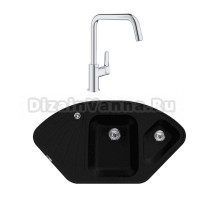 Комплект Мойка Lava A3.LAV + Смеситель Grohe Eurosmart 30567000